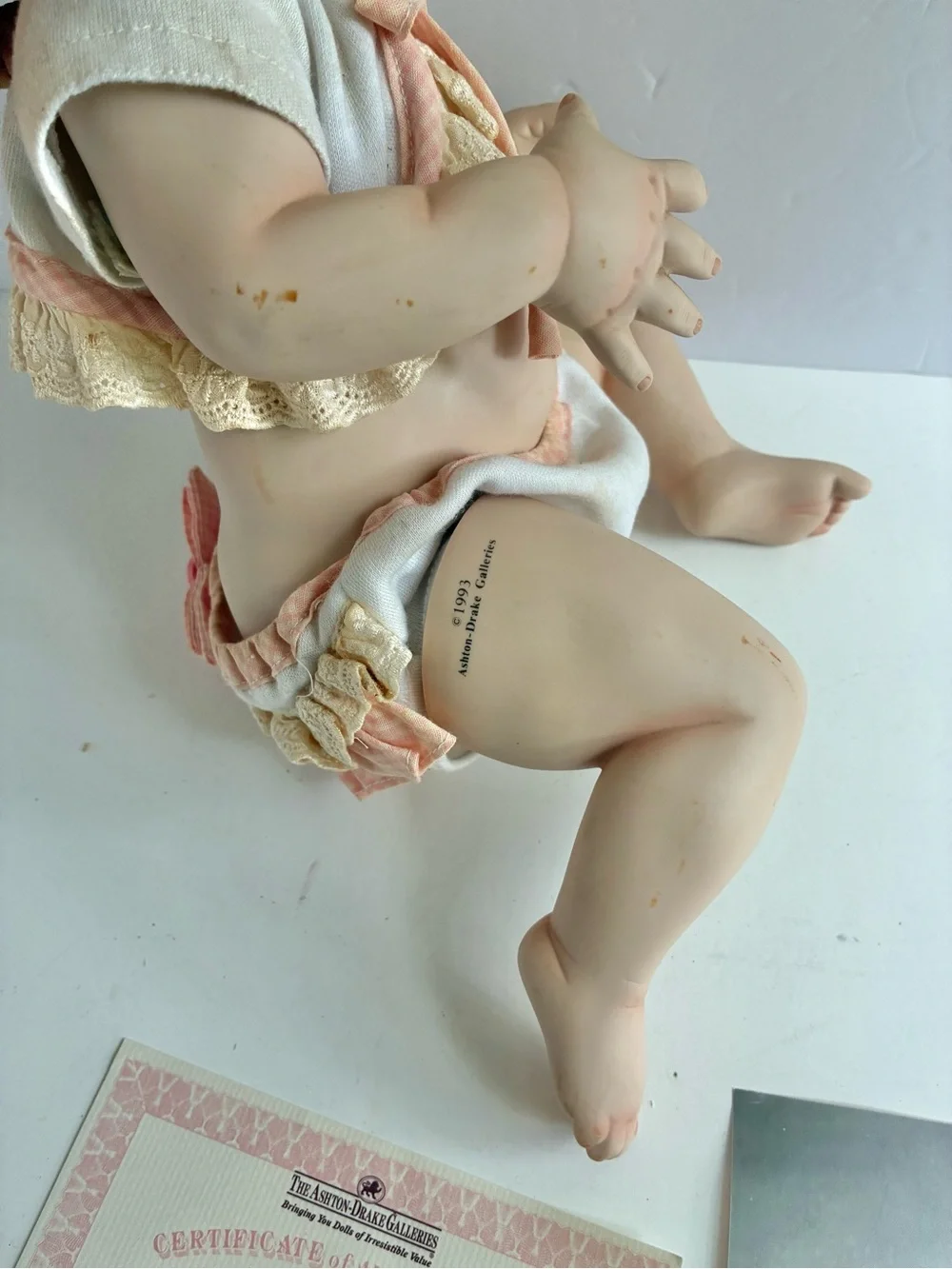 Ashton Drake Galleries Cute as a Button Baby Doll 14